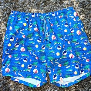 🚨SALE🚨 Peter Millar Golf Gator Gimme swim trunks in blue marlin XL